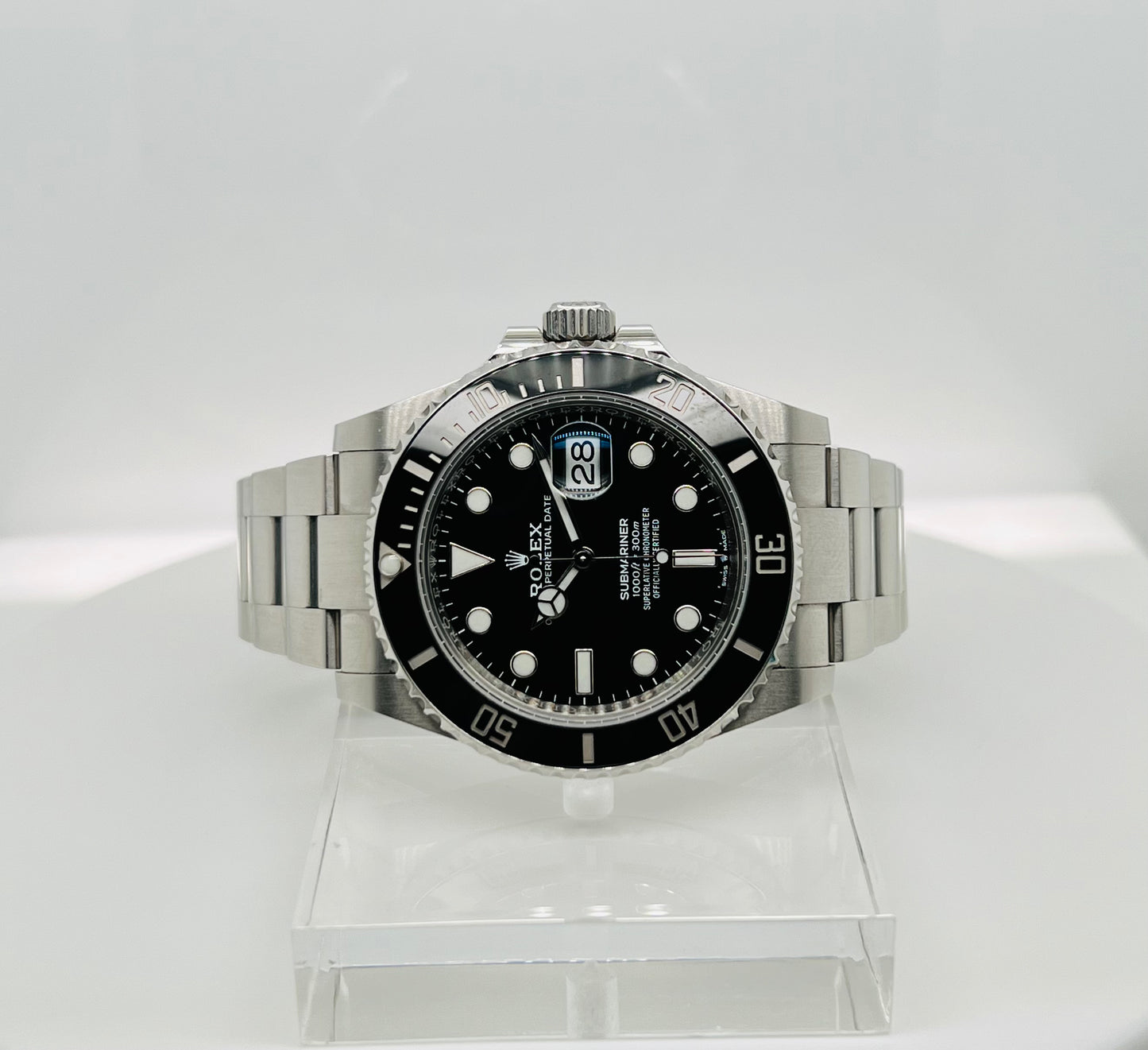 Rolex Submariner Date 41mm Black Dial Stainless Steel Men's Watch Model #126610LN