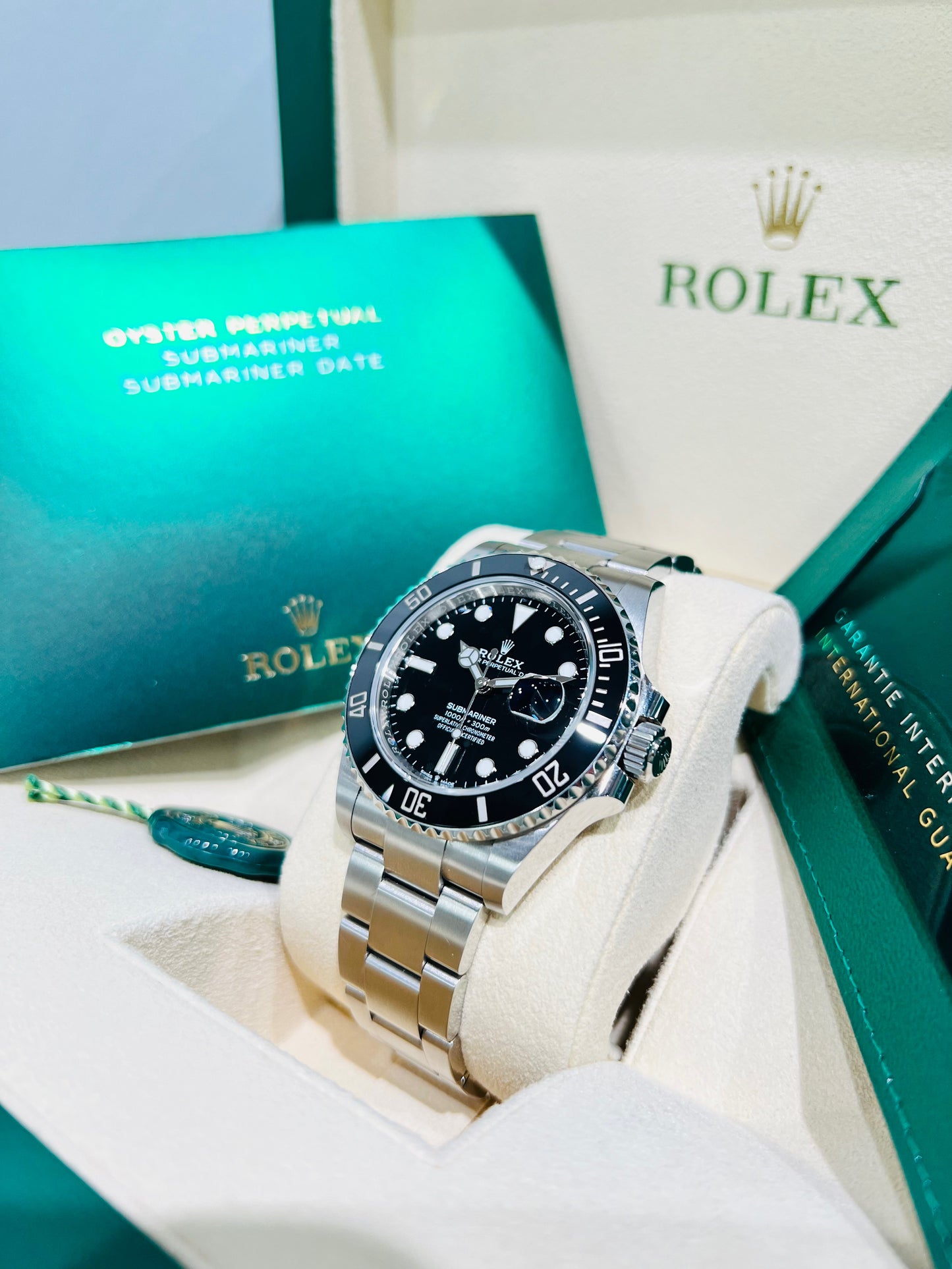 Rolex Submariner Date 41mm Black Dial Stainless Steel Men's Watch Model #126610LN