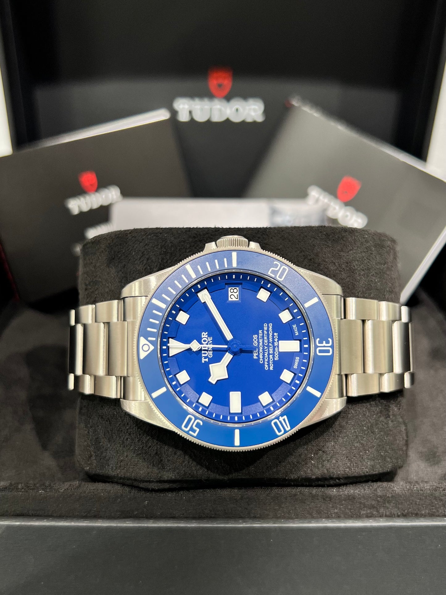 Tudor Pelagos Blue Dial 42mm Men's Watch Model #M25600TB