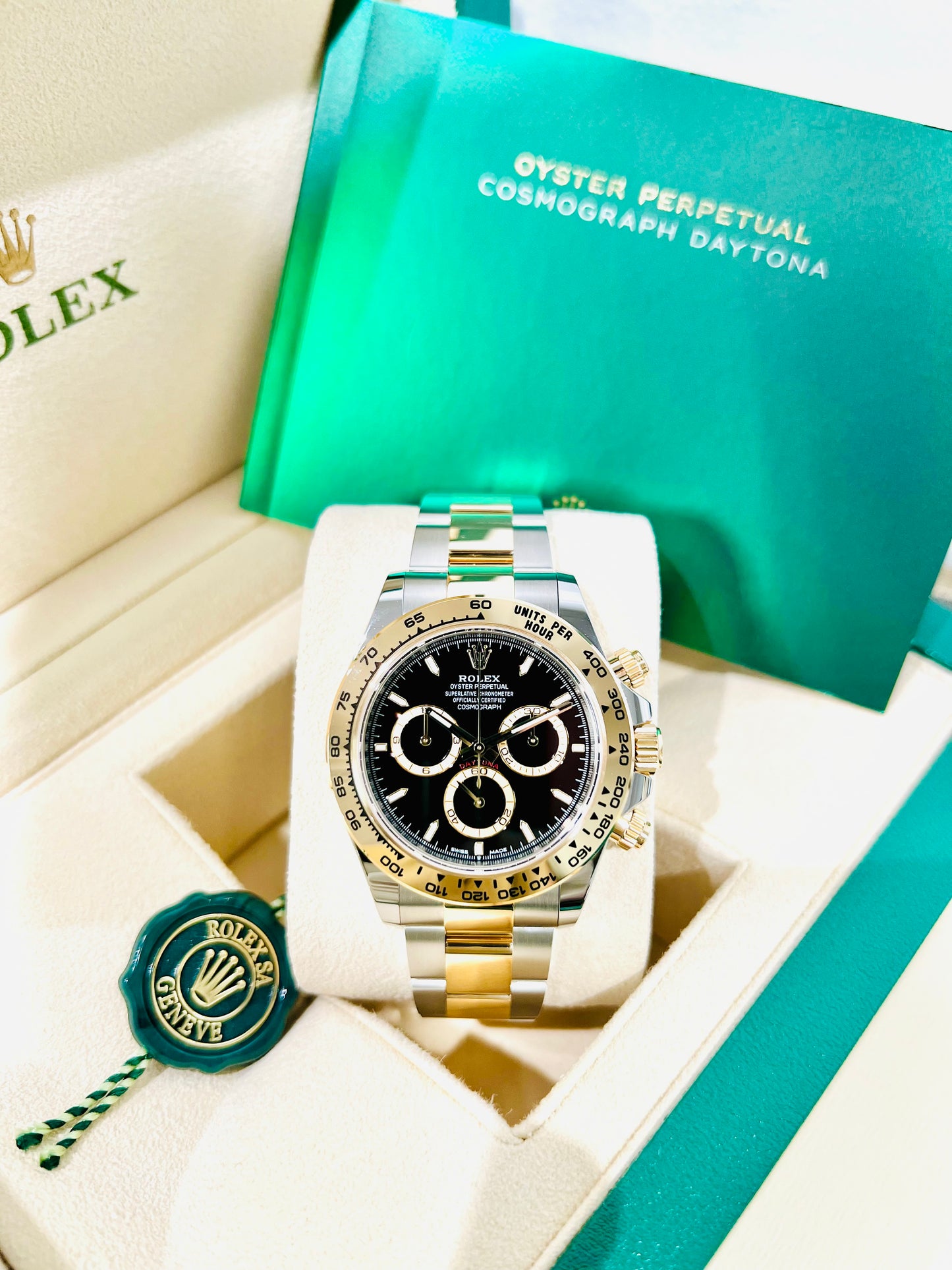 Rolex Cosmograph Daytona 40mm Black Dial Automatic Men's Watch Model #126503