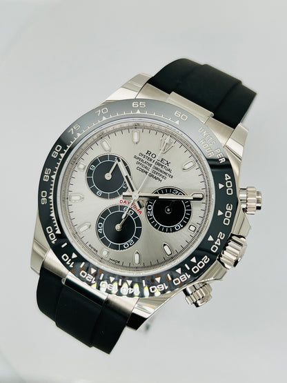 Rolex Cosmograph Daytona 40mm White Gold Case Men's Luxury Watch Model #116519LN