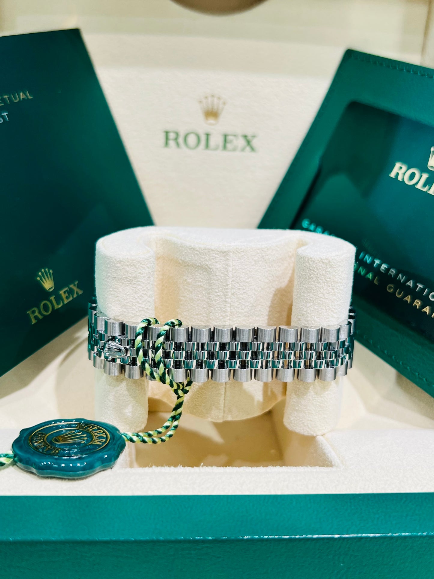 Rolex Datejust 31 Blue Dial Jubilee Bracelet Women's Watch 278240