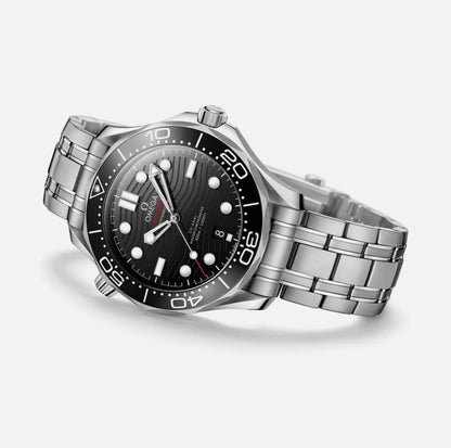 Omega Seamaster Black Dial Men's Diver Watch Model #21030422001001