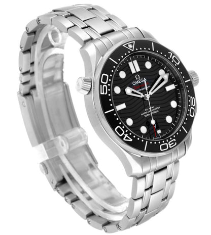 Omega Seamaster Black Dial Men's Diver Watch Model #21030422001001