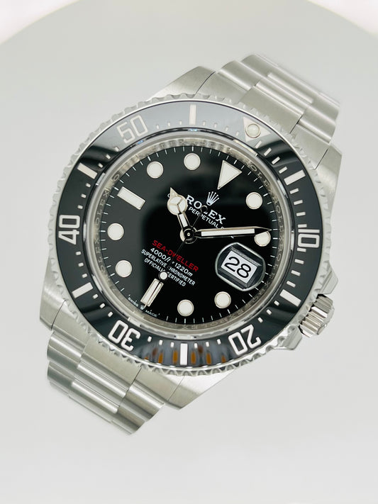 Rolex Sea-Dweller 43mm Black Dial Steel Automatic Men's Luxury Watch Model #126600