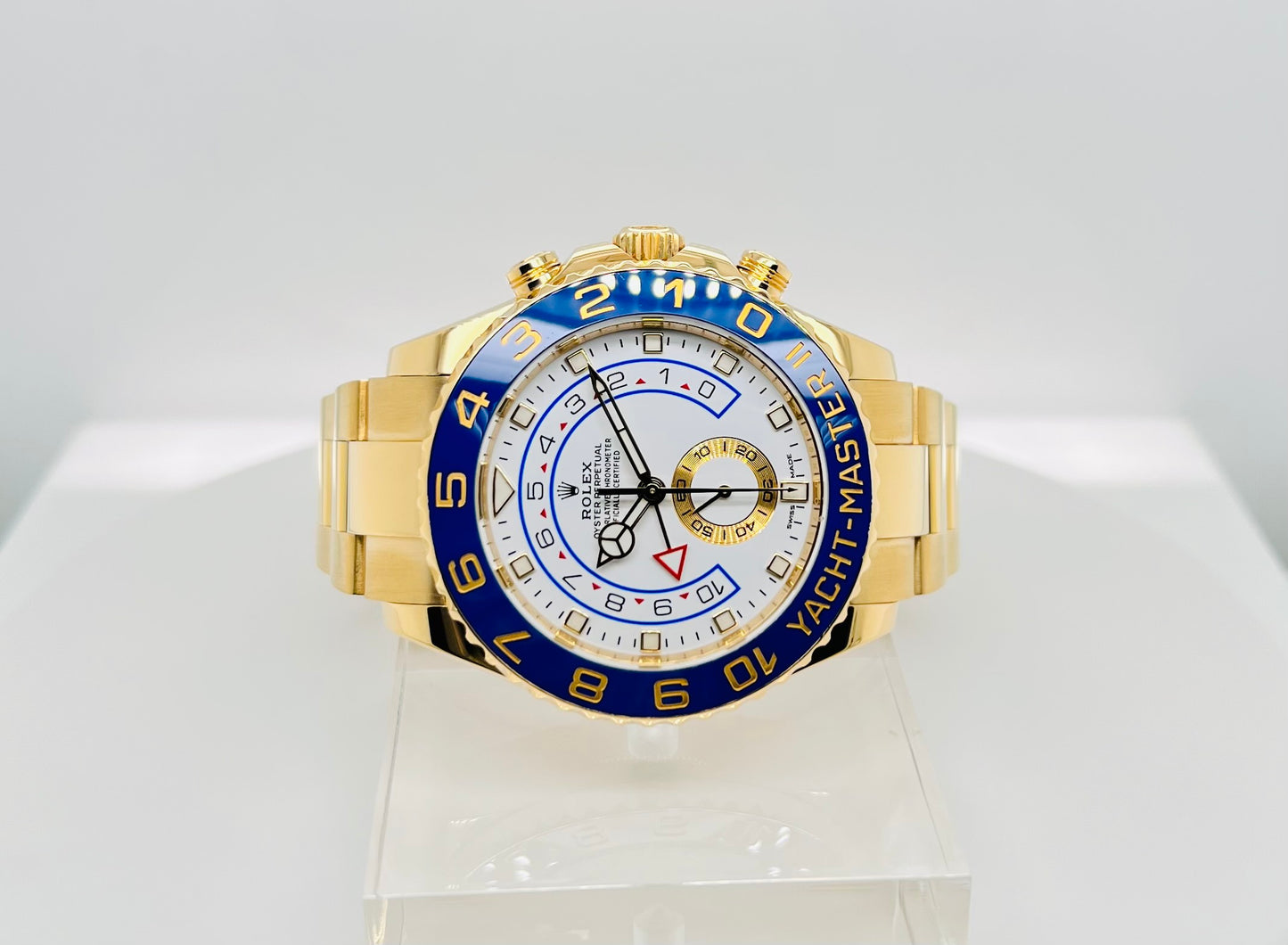 Rolex Yacht-Master II 18k Yellow Gold Men's Watch Model #116688