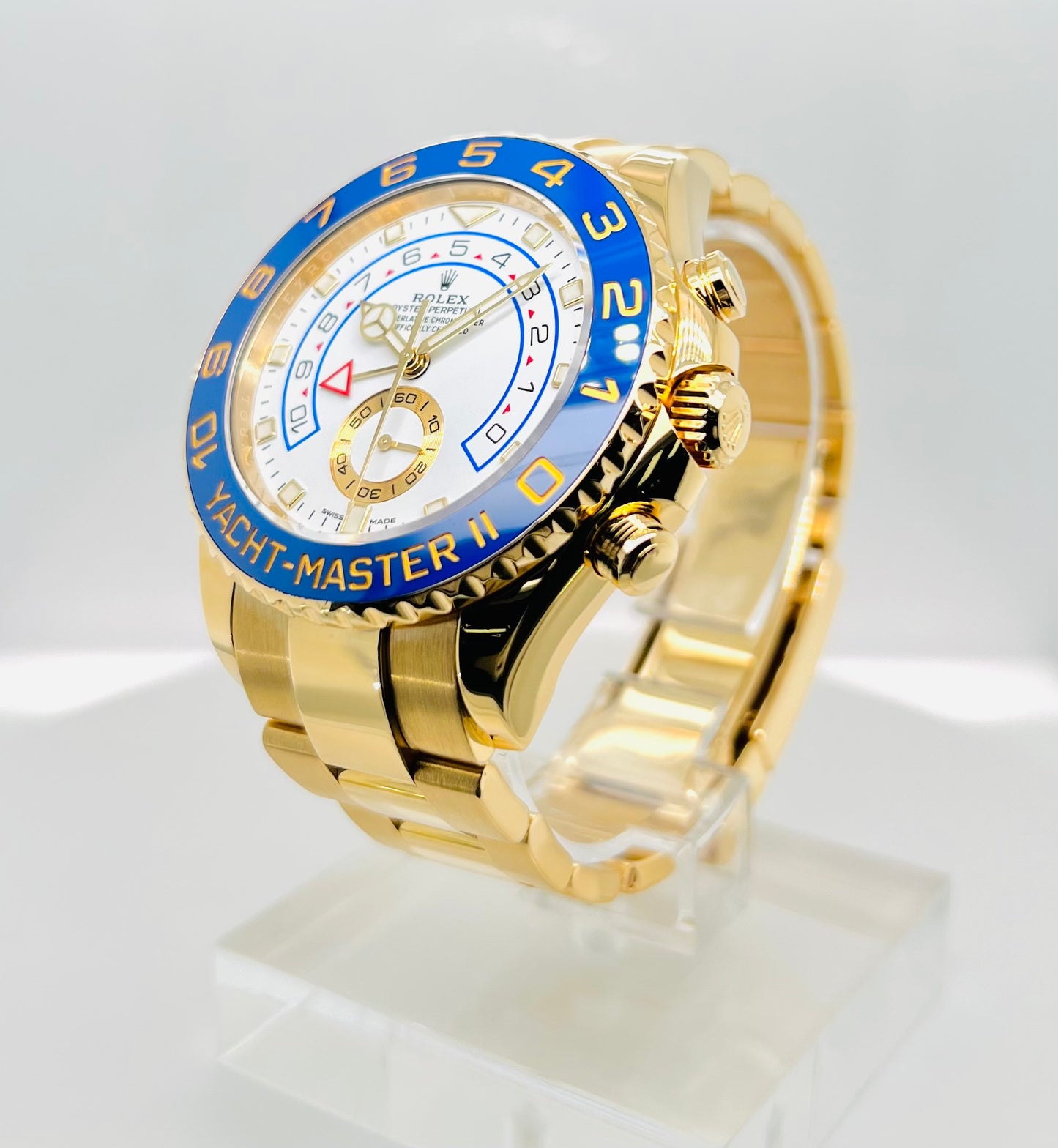 Rolex Yacht-Master II 18k Yellow Gold Men's Watch Model #116688