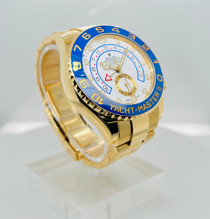 Rolex Yacht-Master II 18k Yellow Gold Men's Watch Model #116688