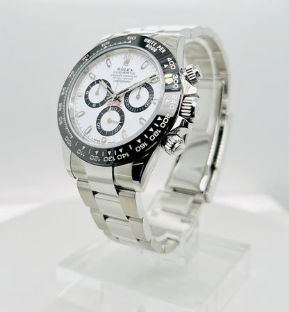 Rolex Cosmograph Daytona Panda Dial Stainless Steel Men's Watch, Pre Owned, Model #116500LN