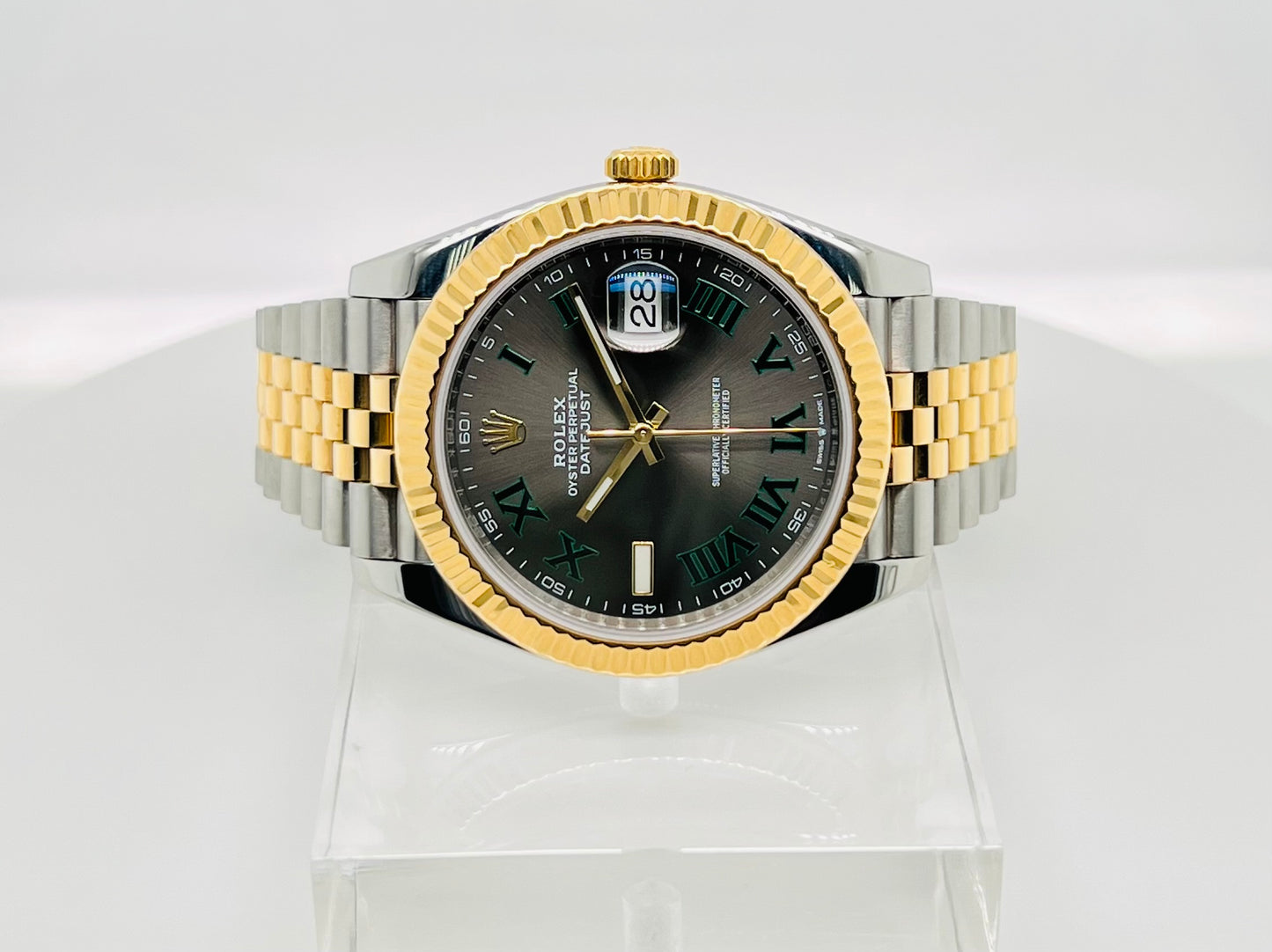 Rolex Datejust 41mm, Two-Tone, 18K Yellow Gold & Steel Men's Watch Model #126333