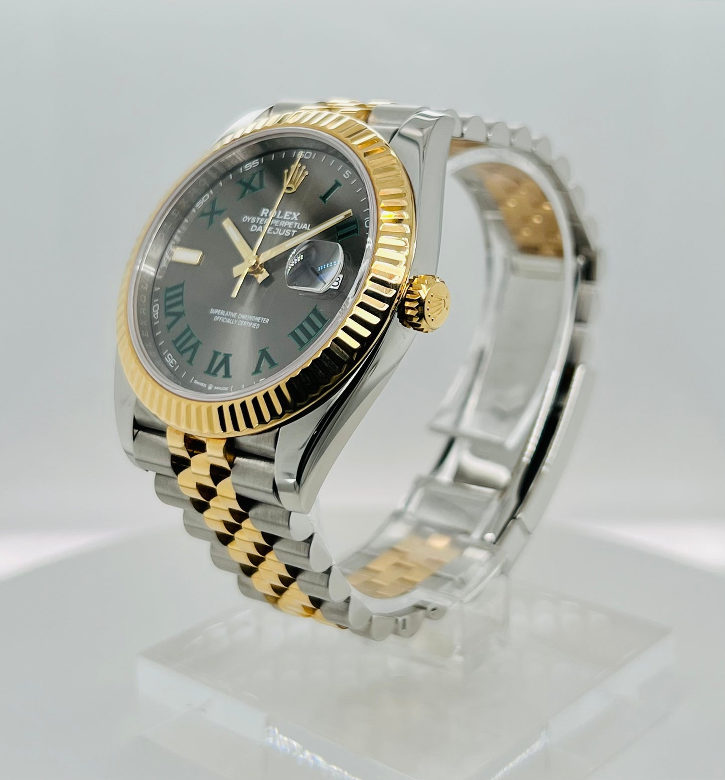 Rolex Datejust 41mm, Two-Tone, 18K Yellow Gold & Steel Men's Watch Model #126333