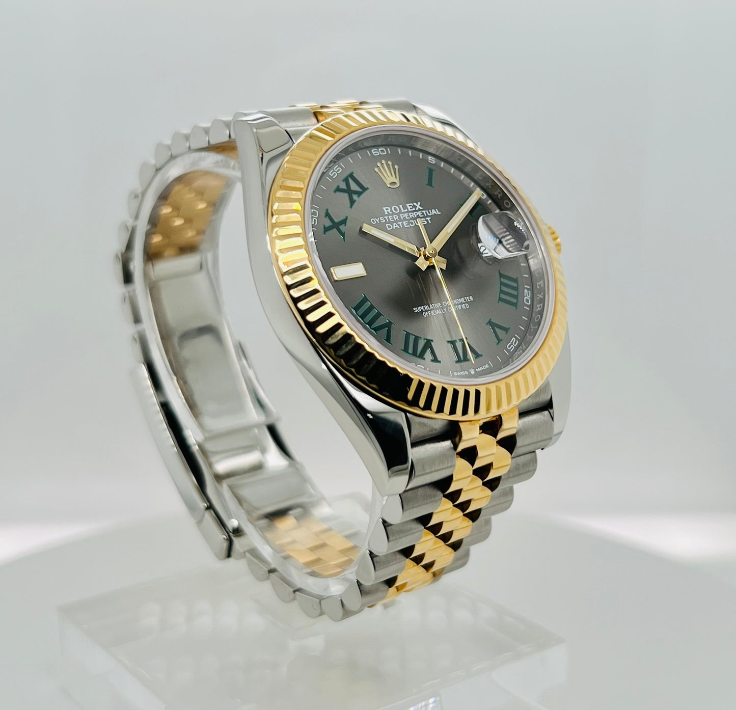 Rolex Datejust 41mm, Two-Tone, 18K Yellow Gold & Steel Men's Watch Model #126333