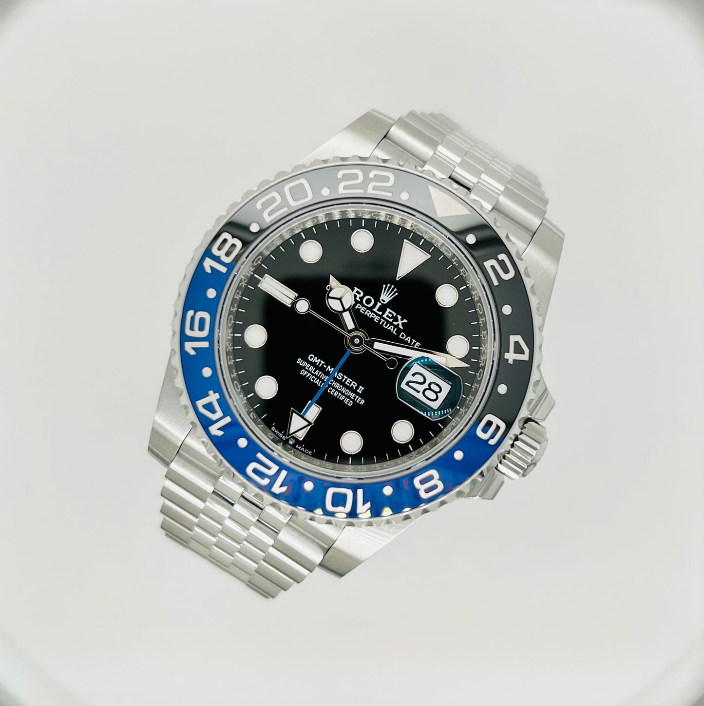 Rolex GMT-Master II Batgirl Jubilee Men's Watch Model #126710BLNR