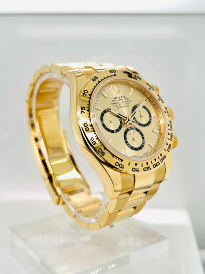 Rolex Cosmograph Daytona 40mm, Golden Dial Men's Watch Model #126508