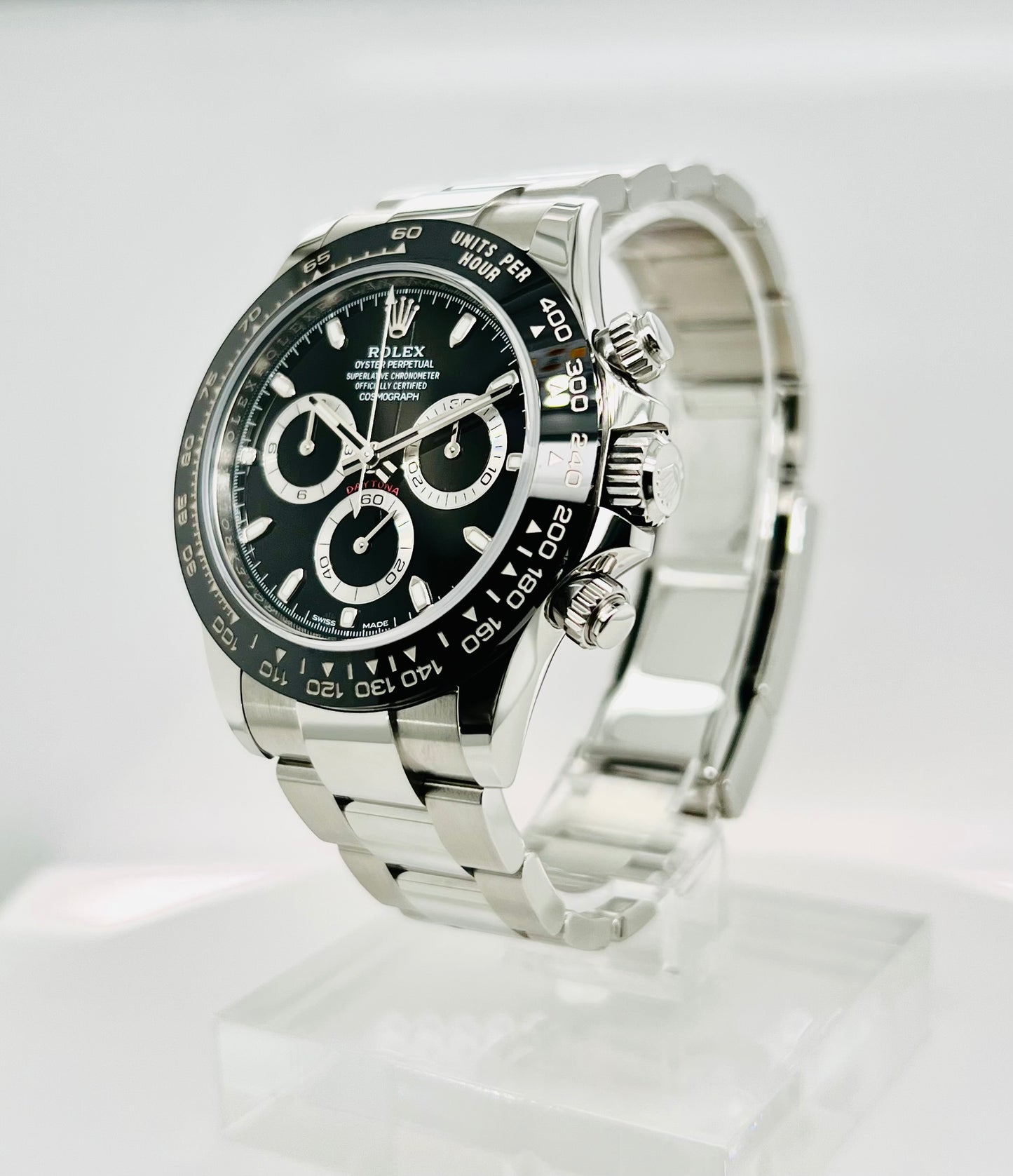 Rolex Cosmograph Daytona 40mm, Men's Black Dial Oystersteel Watch Model #116500LN