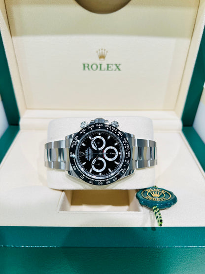 Rolex Cosmograph Daytona 40mm, Men's Black Dial Oystersteel Watch Model #116500LN