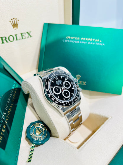 Rolex Cosmograph Daytona 40mm Black Dial Men's Luxury Watch Model #126500LN