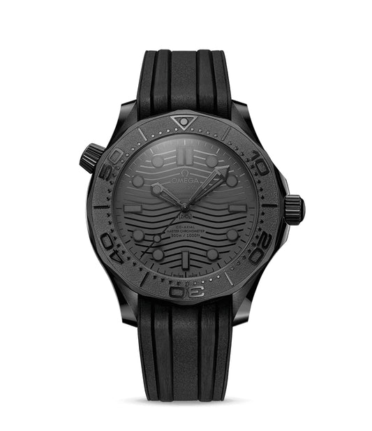 Omega Seamaster Diver 300M Black Ceramic Men's Luxury Watch Model # 21092442001003