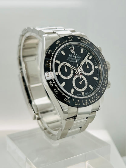 Rolex Cosmograph Daytona 40mm, Men's Black Dial Oystersteel Watch Model #116500LN