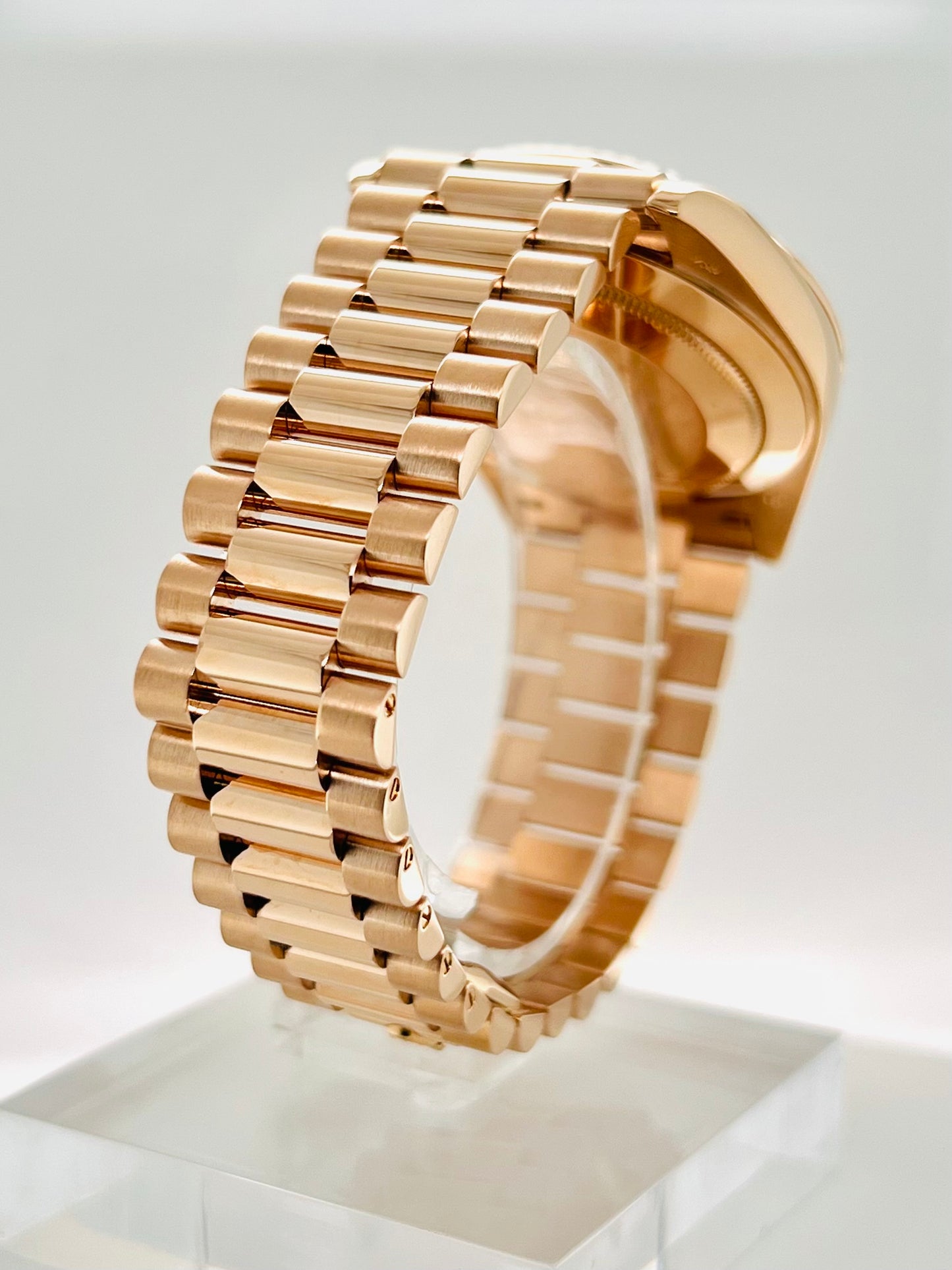 Rolex Day-Date 40mm Rose Gold Men's Watch Model # 228235
