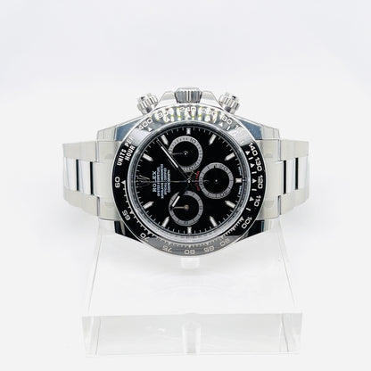 Rolex Cosmograph Daytona 40mm Black Dial Men's Luxury Watch Model #126500LN