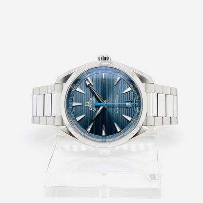 Omega Seamaster Aqua Terra Blue Dial 41mm Men's Watch Model # 22010412103002