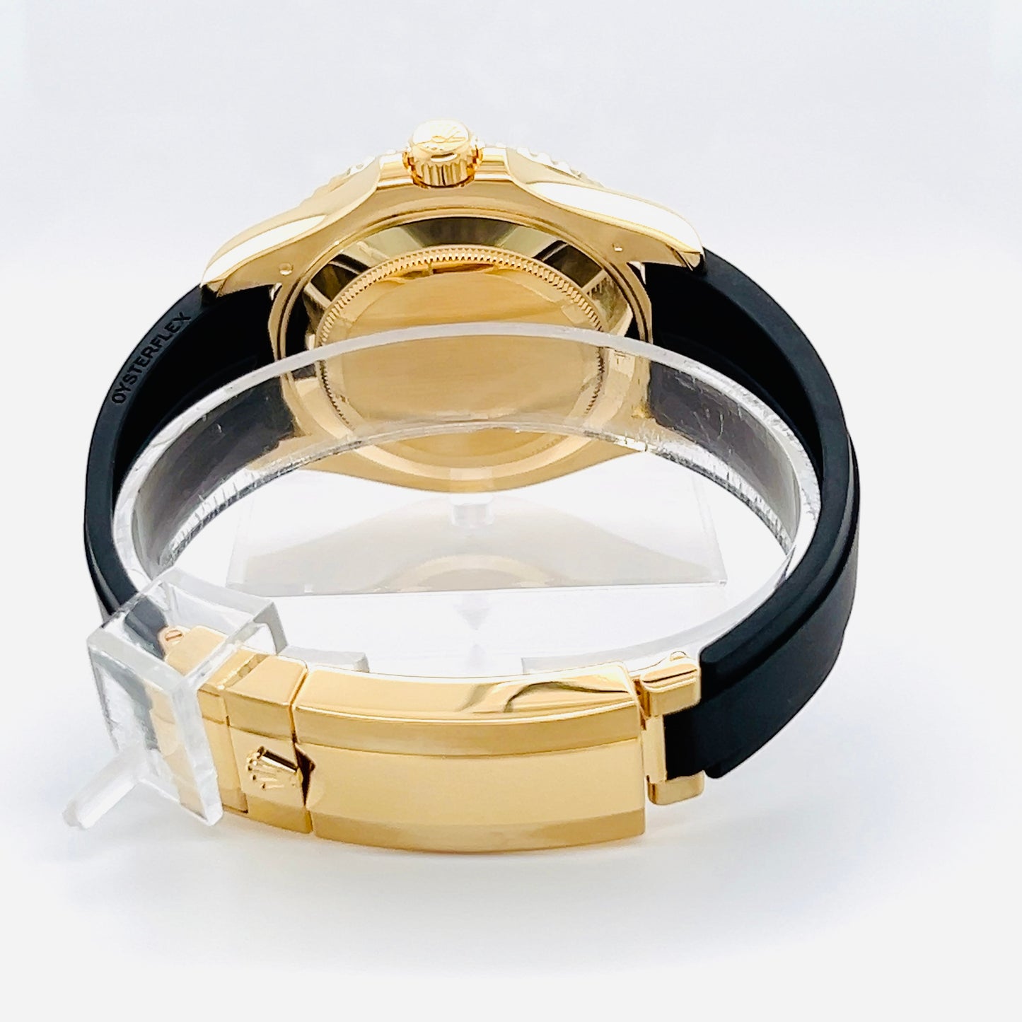 Rolex Yacht-Master 42mm Yellow Gold Black Dial Men's Watch Model # 226658