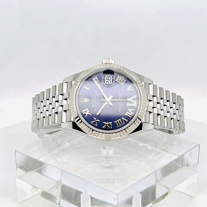 Rolex Datejust 31 mm Purple Dial Jubilee Bracelet Women's Watch Model # 278274