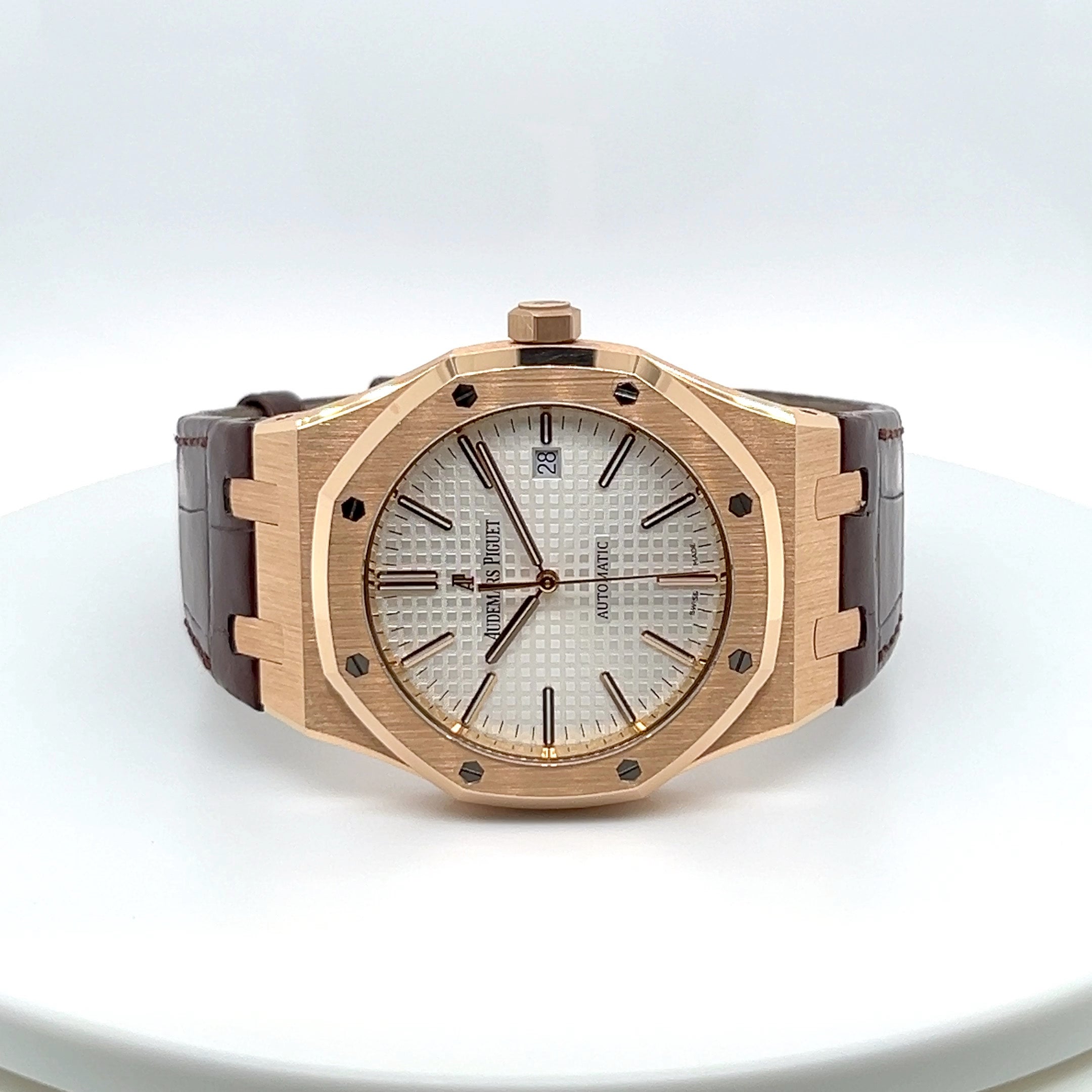 Audemars Piquet Royal Oak Automatic Rose Gold 41mm Men s Watch